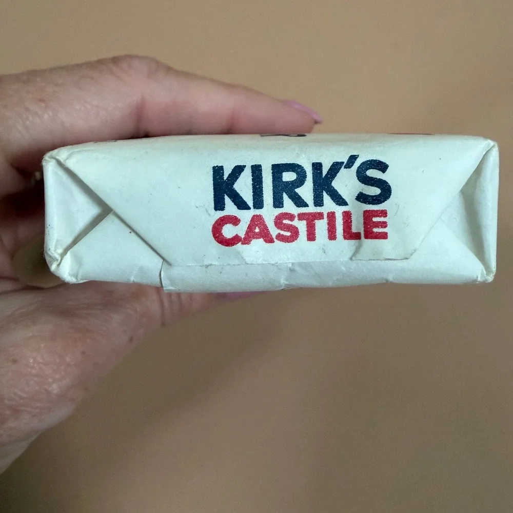 Kirks Original Coco Hardwater Castile Soap Bar 4 oz Coconut Oil Vintage P&G NOS